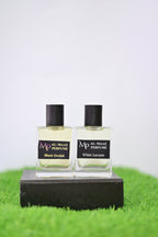 Al-Maaz Perfume Pack of 2 – Black Orchid & White Lacoste | Premium Long-Lasting Fragrance Combo